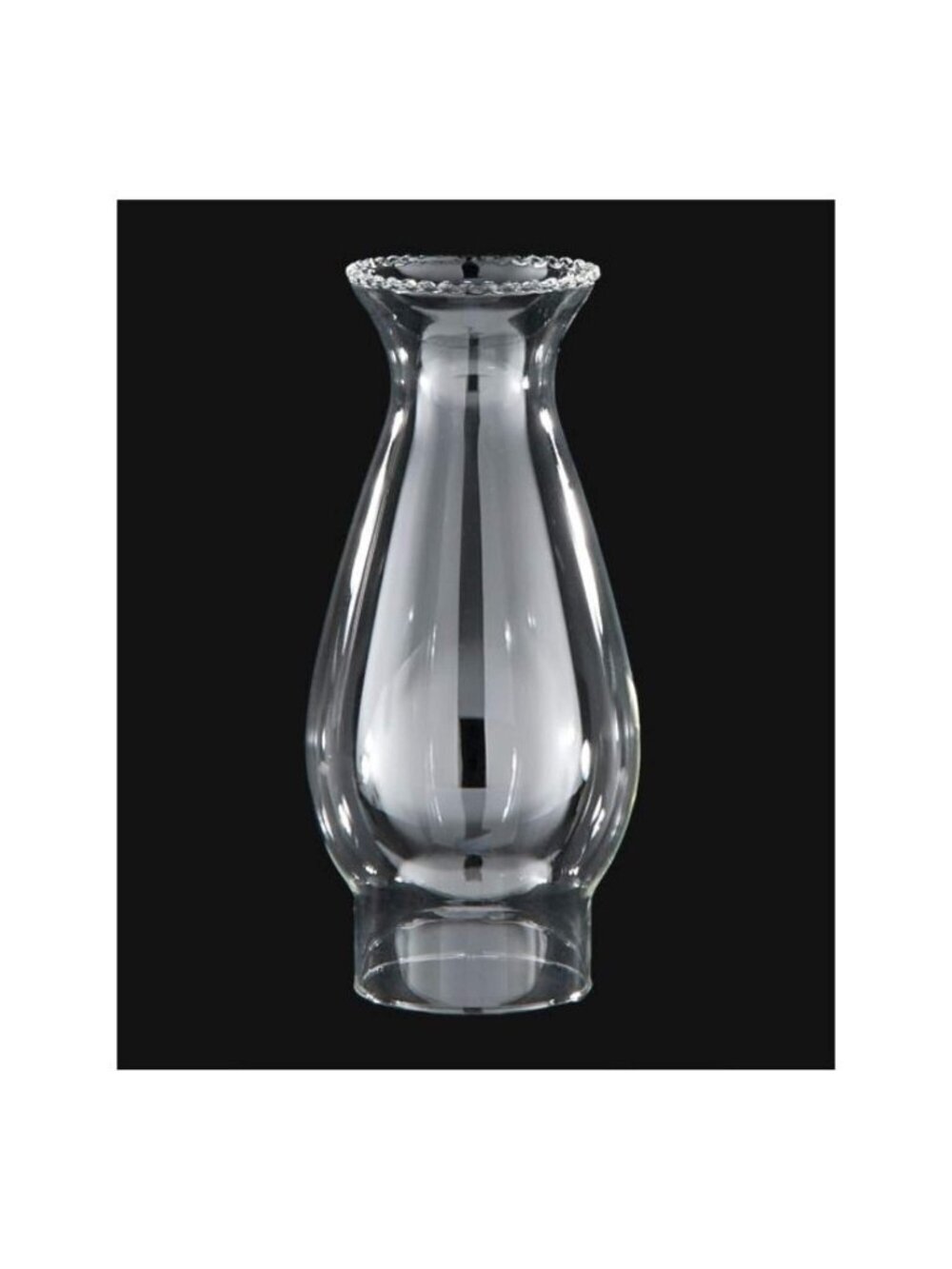 Vintage Glass Chimney Replacement Pearl Lotus Chimney